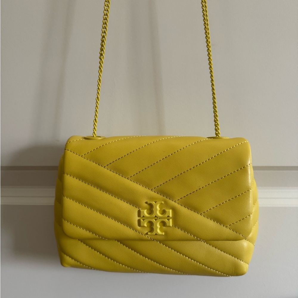 Tory Burch Kira Chevron Quilted Small Leather Crossbody Bag